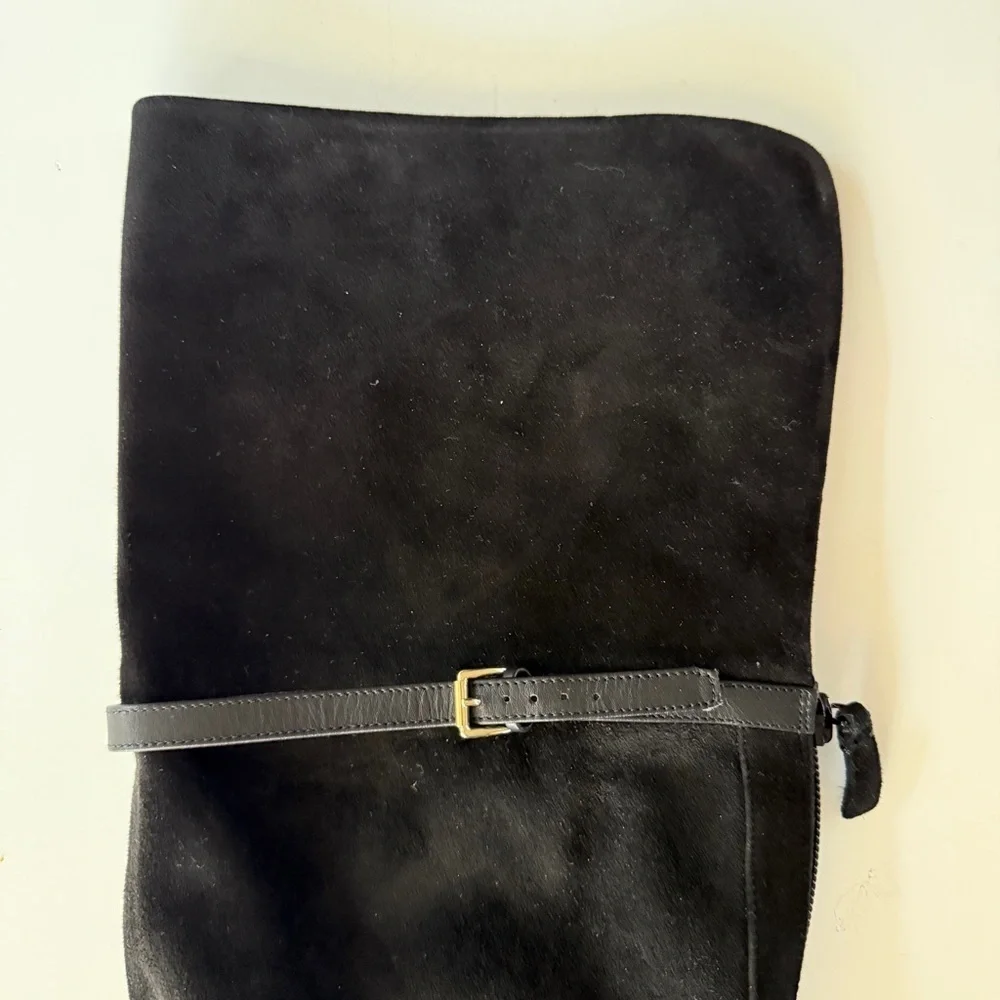 COLE HAAN | Darcia Over-the-Knee Black Suede Boot
